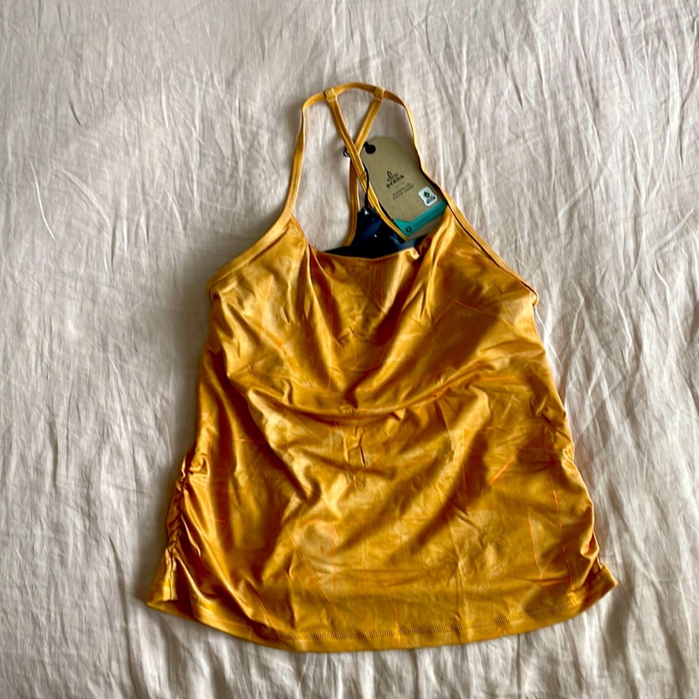 Prana Wander Often Yoga/workout Tank with built in bra